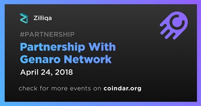 Partnership With Genaro Network