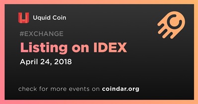 Listing on IDEX