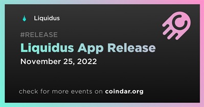 Liquidus App Release