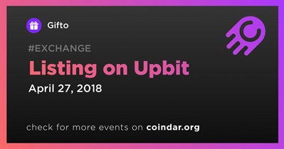 Listing on Upbit