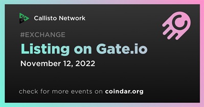 Listing on Gate.io