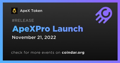 ApeXPro Launch