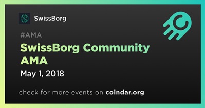SwissBorg Community AMA