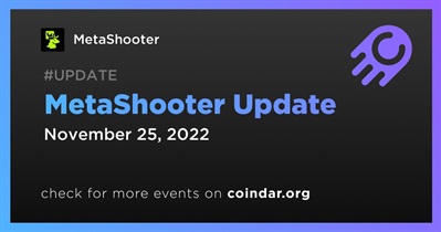 MetaShooter Update