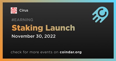 Staking Launch
