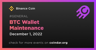 BTC Wallet Maintenance