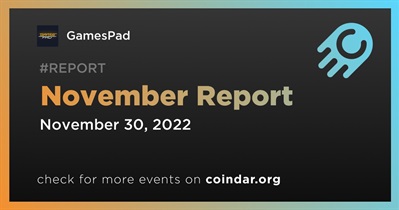 November Report