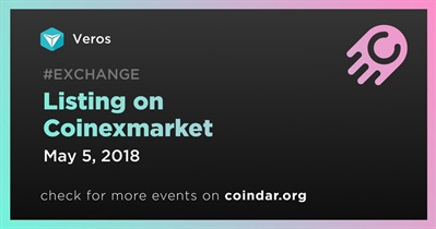 Listing on Coinexmarket