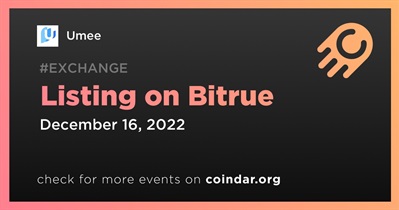 Listing on Bitrue