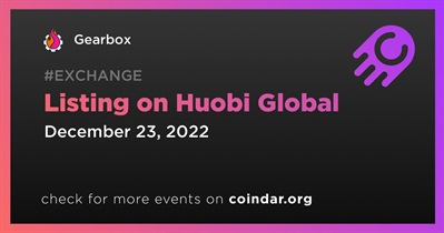 Listing on Huobi Global