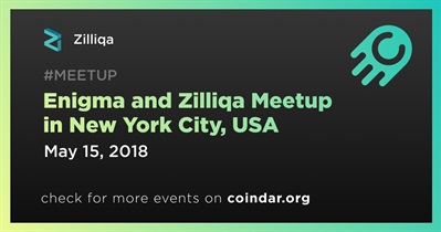 Enigma and Zilliqa Meetup in New York City, USA