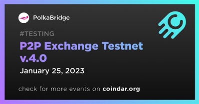P2P Exchange Testnet v.4.0
