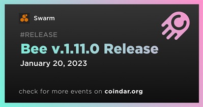 Bee v.1.11.0 Release