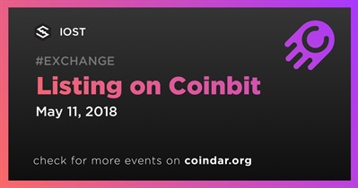 Listing on Coinbit