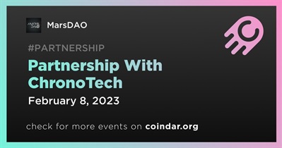 Partnership With ChronoTech