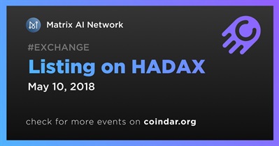 Listing on HADAX