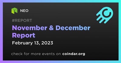 November & December Report