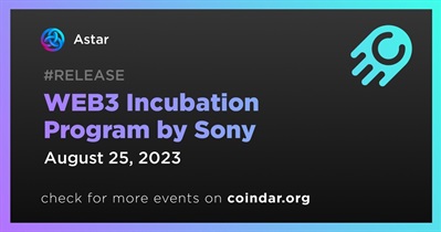 WEB3 Incubation Program by Sony