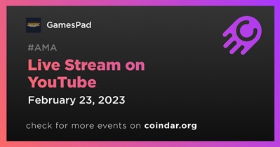 Live Stream on YouTube