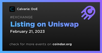 Listing on Uniswap