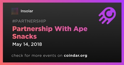 Partnership With Ape Snacks