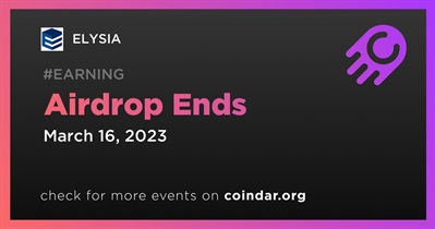 Airdrop Ends