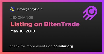 Listing on BitenTrade
