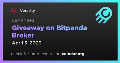 Giveaway on Bitpanda Broker