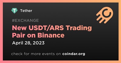 New USDT/ARS Trading Pair on Binance