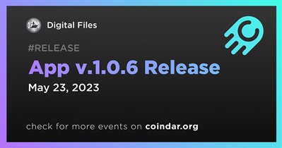App v.1.0.6 Release