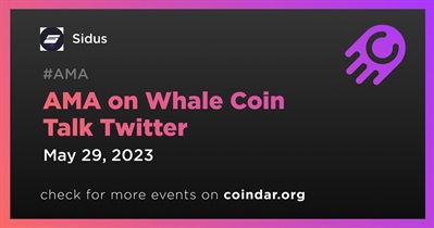 AMA on Whale Coin Talk Twitter