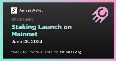 Staking Launch on Mainnet