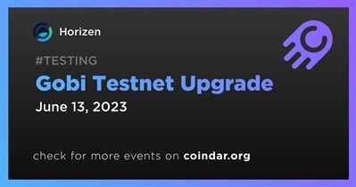 Gobi Testnet Upgrade
