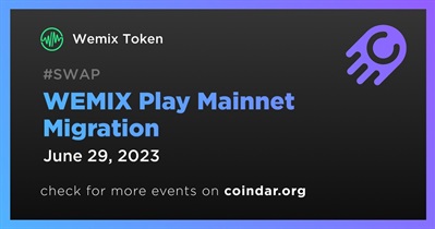WEMIX Play Mainnet Migration