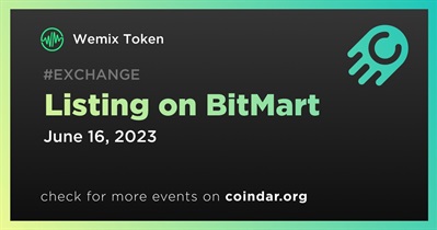 Listing on BitMart