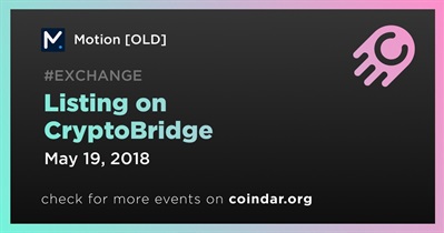 Listing on CryptoBridge
