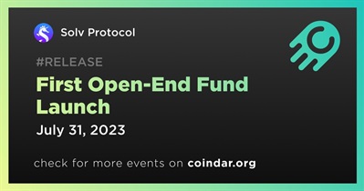 First Open-End Fund Launch