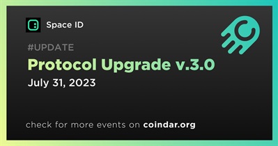 Space ID to Release New Protocol Version on July 31st
