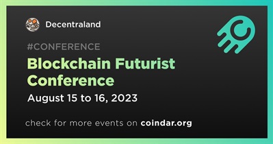 Decentraland to Host Virtual Conference Blockchain Futurist Conference