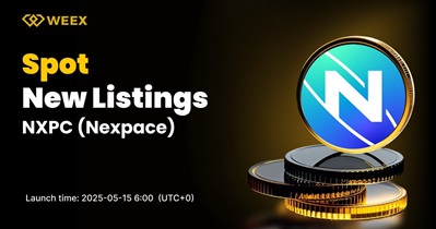 Nexpace to Be Listed on WEEX