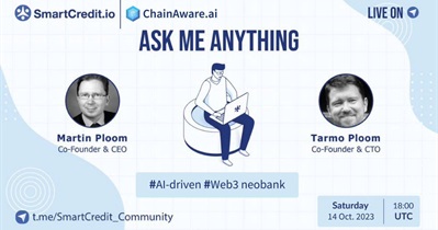 SmartCredit Token to Hold AMA on Telegram on October 14th