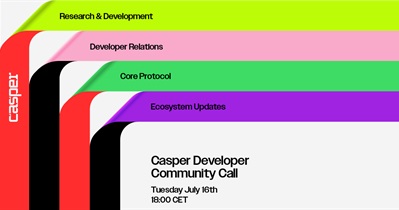 Casper Network to Host Community Call on July 16th