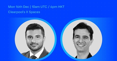 Clearpool to Hold AMA on X on December 16th