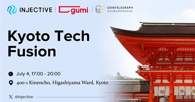 Injective Protocol to Participate in IVS Kyoto in Kyoto on July 4th