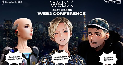 SingularityNET to Attend WebX 2023 in Tokyo on July 26th