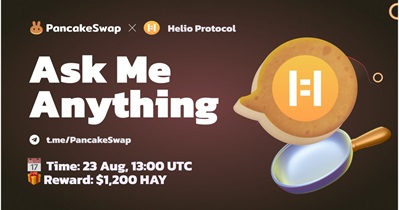 Helio Protocol HAY to Host AMA on Telegram With PancakeSwap on August 23rd
