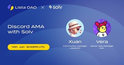Solv Protocol to Hold AMA on Discord on June 14th