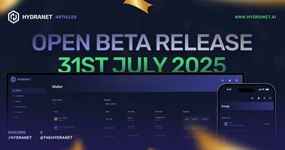 Hydranet to Launch DEX Beta on July 31