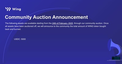 Wing Finance to Host Community Auction