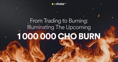 Choise to Hold Token Burn in September